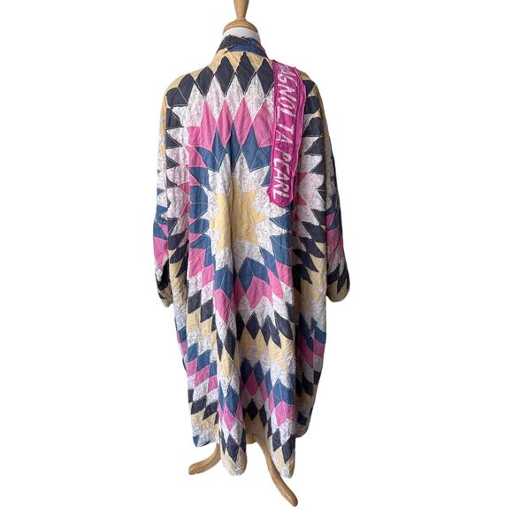 MAGNOLIA PEARL JACKET Sitara Quiltwork Kimono One Size Fits Most - Picture 2 of 11